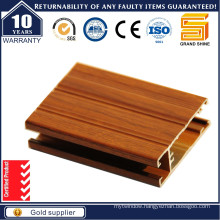 Wood Grain Aluminum Profile for Chile Market